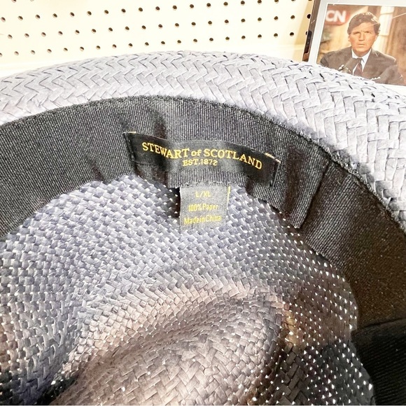 Stewart of Scotland | Paper Woven Derby Hat - Picture 4 of 4